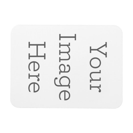 Creëer Uw eigen flexi magneet (Horizontaal)