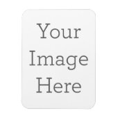 Creëer Uw eigen flexi magneet (Verticaal)