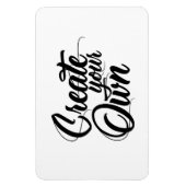 Creëer uw eigen flexibiliteit magneet (Verticaal)