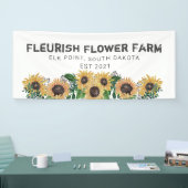 Creëer uw eigen Flower Boerderij Spandoek (Beurs)