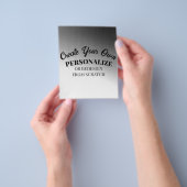 Creëer Uw eigen Flyer (Hand)