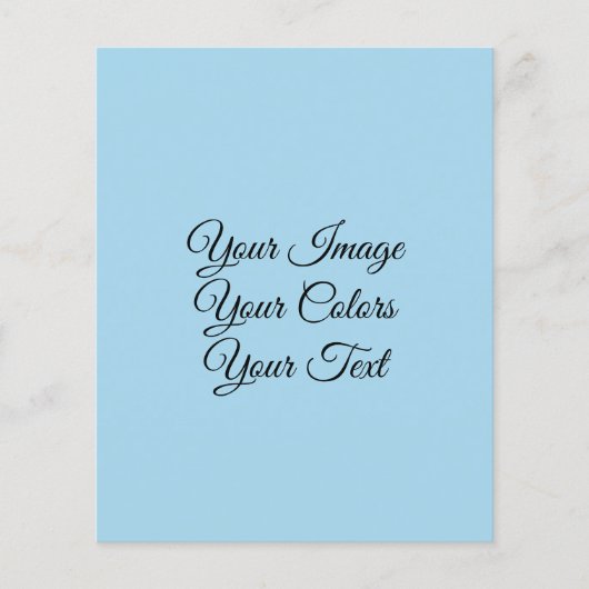 Creëer Uw eigen Flyer (Voorkant)