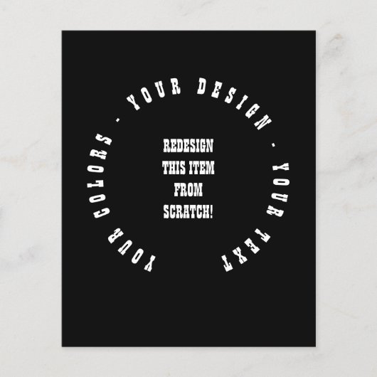 Creëer Uw eigen Flyer (Voorkant)