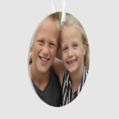 Creëer Uw eigen foto Acryl Ornament (voorkant)