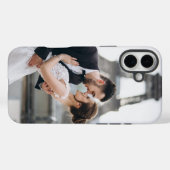 Creëer uw eigen foto bruiloft romantische liefde Case-Mate iPhone case (Achterkant (horizontaal))
