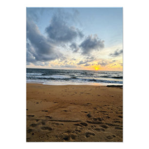 Creëer Uw eigen foto Eenvoudige moderne zonnerijst Afdruk