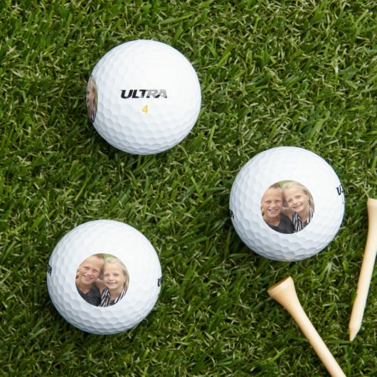 Creëer Uw eigen foto Golfballen (Insitu Gras)
