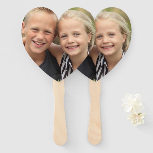 Creëer Uw eigen foto Handwaaier (Voorkant en achterkant)