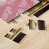 Creëer Uw eigen foto in omloop Puzzle Legpuzzel (Zijkant)