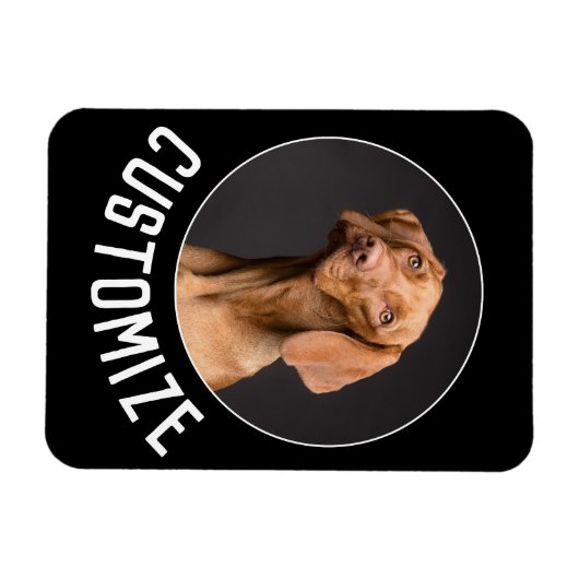 Creëer Uw eigen foto of Afbeelding en tekst Magneet (Horizontaal)