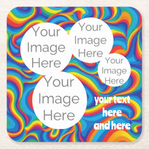 creëer uw eigen foto Paper Onderzetter