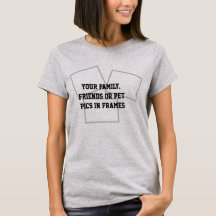 Creëer Uw Eigen Foto Pics Collage Hot Bod Shirt