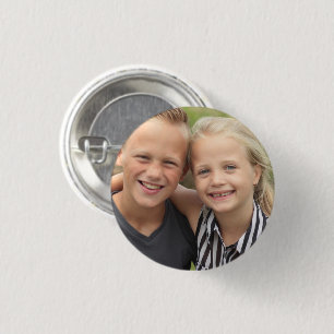 Creëer uw eigen foto ronde button 3,2 cm