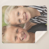 Creëer Uw eigen foto Sherpa Deken (Voorkant (horizontaal))