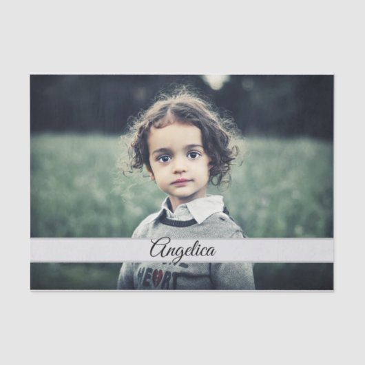 Creëer Uw eigen foto Tissuepapier (Voorkant)