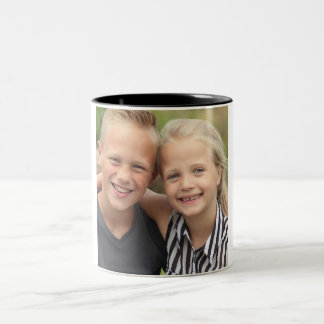 Creëer Uw eigen foto tweekleurige Mok