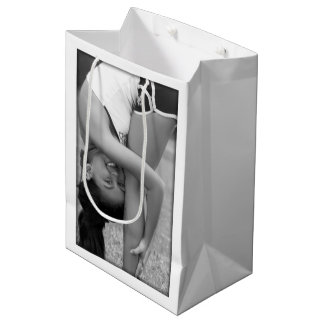 Creëer-Uw-Eigen Foto uploadt Gift Bag Medium Cadeauzakje