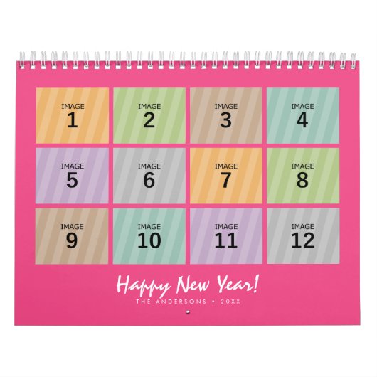 Creëer Uw eigen foto van de Aangepaste 2023-reeks Kalender (Hoes)