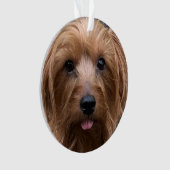 Creëer Uw eigen foto van uw eigen hond Aangepaste  Ornament (voorkant)