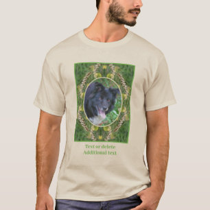 Creëer Uw eigen foto Zomergras Lijst T-shirt