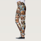 Creëer Uw eigen fotocollage - 16 foto's Leggings (Links)
