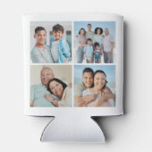 Creëer Uw eigen fotocollage 4 Blikjeskoeler (Achterkant)