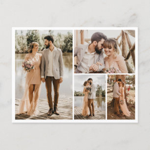 Creëer Uw eigen fotocollage 4 Briefkaart