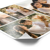 Creëer Uw eigen fotocollage 4 Foto Afdruk (Hoek)