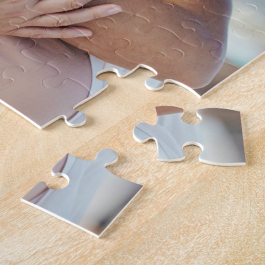 Creëer Uw eigen fotocollage 4 Legpuzzel (Zijkant)