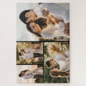 Creëer Uw eigen fotocollage 4 Legpuzzel (Verticaal)