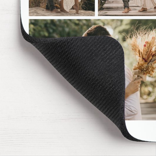 Creëer Uw eigen fotocollage 4 Muismat (Hoek)