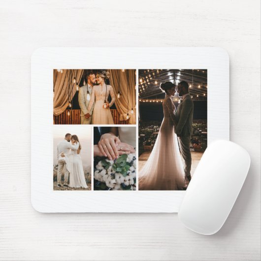 Creëer Uw eigen fotocollage 4 Muismat (Met muis)