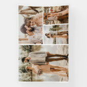 Creëer Uw eigen fotocollage 4 Spandoek (Verticaal)