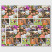 Creëer Uw eigen fotocollage 6 Cadeaupapier (Vlak)