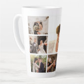 Creëer Uw eigen fotocollage 6 Latte Mok (Linkerhoek)