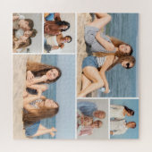 Creëer Uw eigen fotocollage 6 Legpuzzel (Horizontaal)