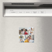 Creëer Uw eigen fotocollage 6 Magneet (Insitu (Vaatwasser))