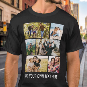 Creëer Uw eigen fotocollage 6 T-shirt
