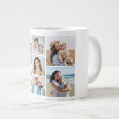 Creëer Uw eigen fotocollage 7 Extra Grote Beker (Voorkant rechts)