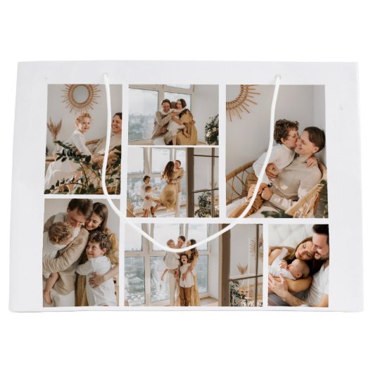 Creëer Uw eigen fotocollage 7 Groot Cadeauzakje (Voorkant)