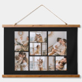 Creëer Uw eigen fotocollage 7 Hangend Wandkleed (Voorkant)