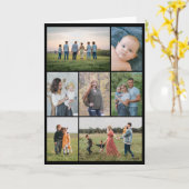 Creëer Uw eigen fotocollage 7 Kaart (Gele Bloem)