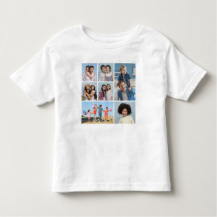 Creëer Uw eigen fotocollage 7 Kinder Shirts