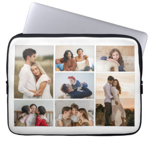 Creëer Uw eigen fotocollage 7 Laptop Sleeve