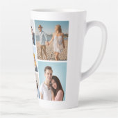 Creëer Uw eigen fotocollage 7 Latte Mok (Rechts)