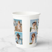 Creëer Uw eigen fotocollage 7 Papieren Bekers (Rechts)