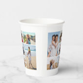 Creëer Uw eigen fotocollage 7 Papieren Bekers (Rechts)