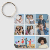 Creëer Uw eigen fotocollage 7 Sleutelhanger (Voorkant)