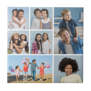 Creëer Uw eigen fotocollage 7 Tegeltje