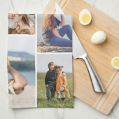 Creëer Uw eigen fotocollage 7 Theedoek (Quarter Fold)